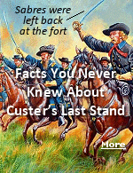 Had Custer and his troops brought sabres they could have mounted a counter-attack by horseback. And, that Gatling gun would have come in handy.
